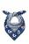 Seagull navy scarf apaszka bandana granatowa